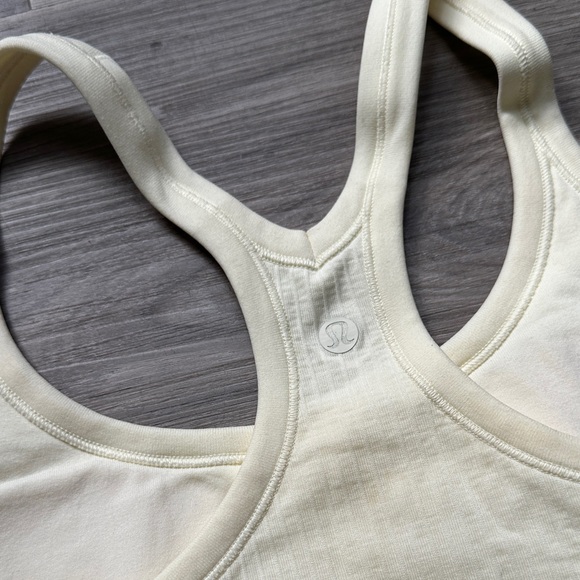Lululemon Ebb to Street Racerback Tank Top Full Length in caprese yellow - Picture 4 of 10